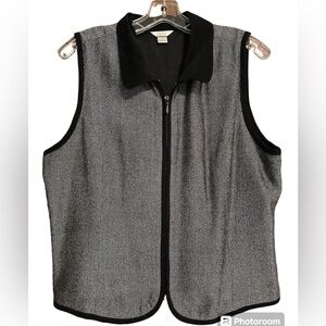 Christopher & Banks Zippered Vest